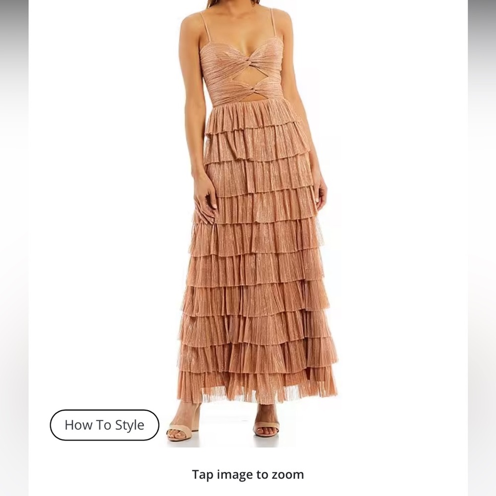 Gianni Bono dress worn once for a wedding! Practically brand new!!